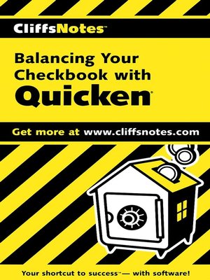 cover image of CliffsNotes Balancing Your Checkbook with Quicken